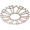 Ekena Millwork Augustus Wood Fretwork Pierced Ceiling Medallion, Wood (Paint Grade), 38"OD x 13 3/8"ID x 3/8"T CMWP38X38X0375AUMF - alternate 3